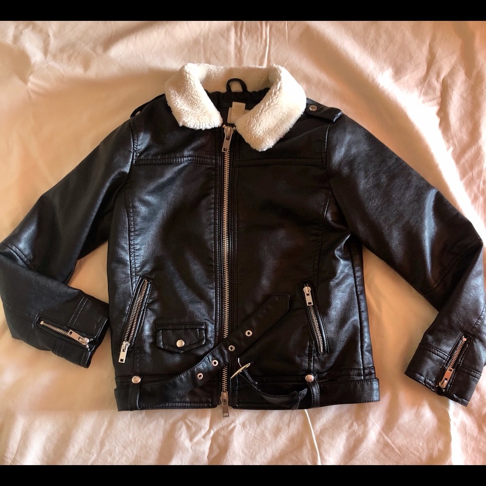 Forever 21 faux leather jacket
